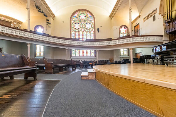 Alix Goolden Hall Stage